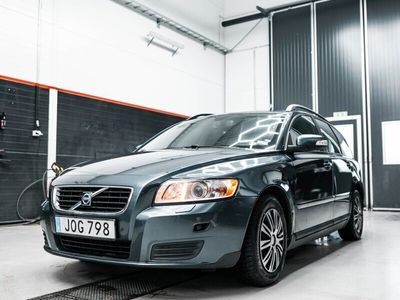 begagnad Volvo V50 1.8 Flexifuel Kinetic | hemlev | 6 mån garanti