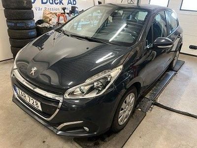 Begagnad Peugeot 208 82 HK (60 kW) 2017 Mörkgrå Halvkombi