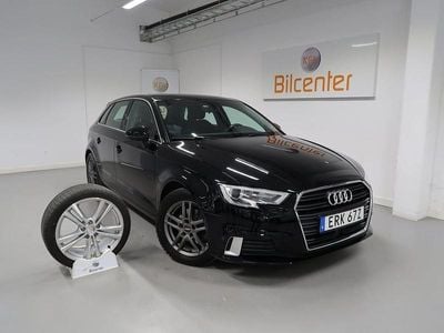 Begagnad Audi A3 Comfort 150 HK (110 kW) 2020 Svart Sedan