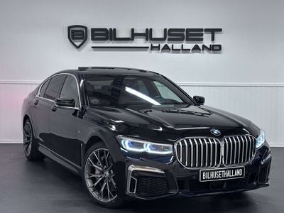 Svart Begagnad 2022 BMW 740 M Sport Sedan | 739 500 kr