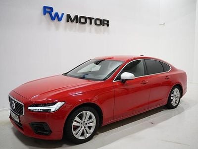 Röd Begagnad 2017 Volvo S90 R-Design Sedan | 229 800 kr (Lite dyr)