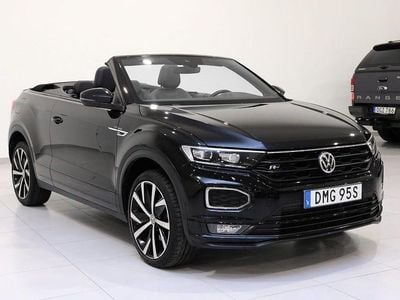 Svart Begagnad 2020 VW T-Roc R-line SUV | 319 900 kr