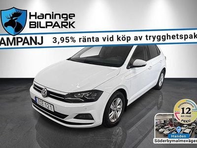 Vit Begagnad 2018 VW Polo Halvkombi | 139 995 kr (Bra pris)