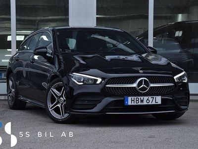 Svart Begagnad 2019 Mercedes CLA180 Shooting Brake AMG Kombi | 279 900 kr (Marknadspris)