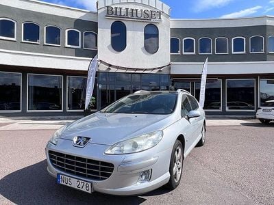 Ljusgrå Begagnad 2009 Peugeot 407 Kombi | 69 900 kr