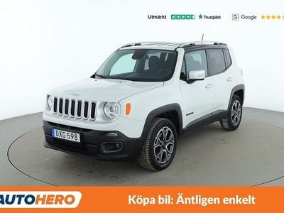 Begagnad Jeep Renegade Limited 141 HK (103 kW) 2015 Vit SUV