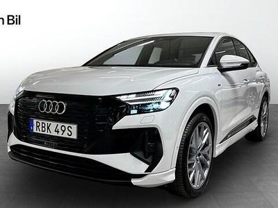 Vit Begagnad 2024 Audi Q4 Sportback e-tron S-Line SUV | 629 000 kr (Dyr)