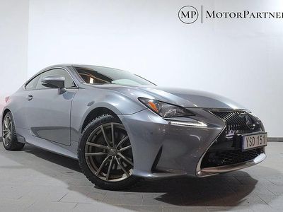Grå Begagnad 2017 Lexus RC300h Executive Line Sportkupé | 319 900 kr