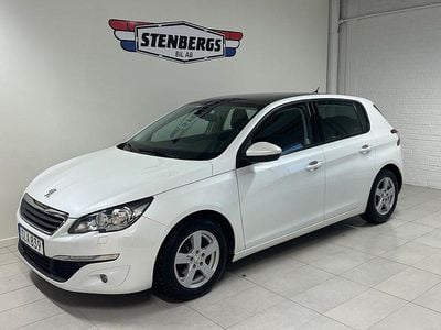Vit Begagnad 2014 Peugeot 308 Active Halvkombi | 74 900 kr (Marknadspris)