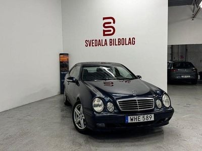 Begagnad Mercedes CLK320 Elegance 218 HK (160 kW) 2000 Blå Sportkupé
