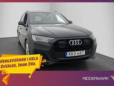 Svart Begagnad 2020 Audi Q7 S-Line SUV | 519 900 kr (Lite dyr)