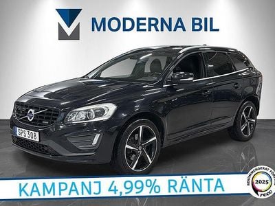 Svart Begagnad 2014 Volvo XC60 R-Design Summum SUV | 184 900 kr (Marknadspris)