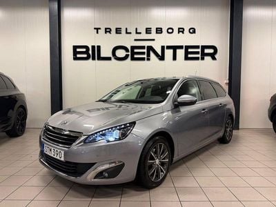 Begagnad Peugeot 308 SW Allure 120 HK (88 kW) 2016 Grå Kombi