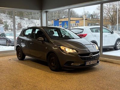 Begagnad Opel Corsa Enjoy 95 HK (69 kW) 2015 Grå Halvkombi