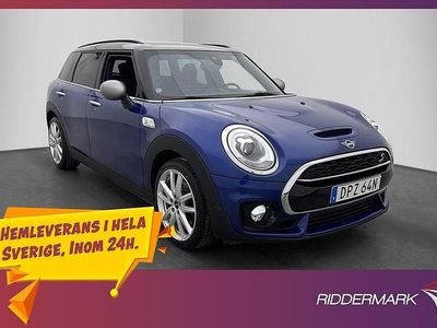 Blå Begagnad 2019 Mini Cooper S Clubman Kombi | 219 800 kr