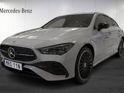 Begagnad Mercedes CLA250e Shooting Brake AMG 218 HK (160 kW) 2025 Grå Kombi