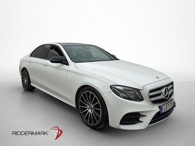 Begagnad Mercedes E220 AMG 194 HK (142 kW) 2018 Vit Sedan