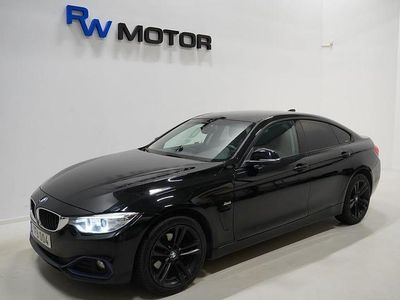 Begagnad BMW 420 Gran Coupé Sport Line 190 HK (139 kW) 2017 Svart Sportkupé