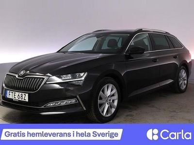 Svart Begagnad 2020 Skoda Superb Business Line Kombi | 276 900 kr (Marknadspris)