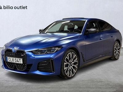 Begagnad BMW i4 M Sport 442 kW (601 HK) 2022 Blå Sedan