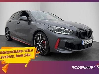 Begagnad BMW 128 M Sport 265 HK (194 kW) 2020 Grå Halvkombi
