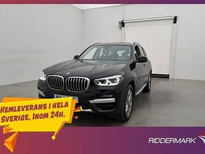 Svart Begagnad 2020 BMW X3 xLine SUV | 329 900 kr