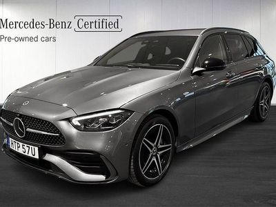 Grå Begagnad 2025 Mercedes C300 AMG line Kombi | 558 900 kr