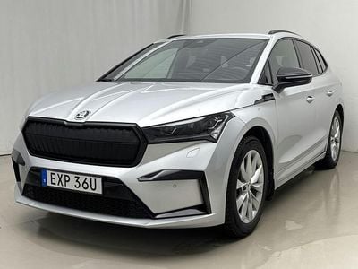 Grå Begagnad 2022 Skoda Enyaq iV SportLine SUV | 269 000 kr (Marknadspris)