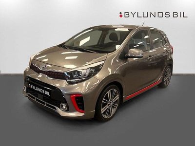 Begagnad Kia Picanto GT-Line 67 HK (49 kW) 2017 Grå Halvkombi