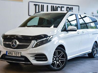 Vit Begagnad 2022 Mercedes V220 AMG Minibuss | 669 800 kr