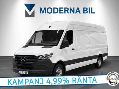 Vit Begagnad 2022 Mercedes Sprinter Van | 459 900 kr (Marknadspris)