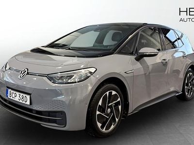 Begagnad VW ID.3 Pro 150 kW (204 HK) 2022 Grå Halvkombi
