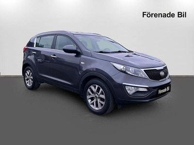 Grå Begagnad 2015 Kia Sportage SUV | 79 900 kr (Marknadspris)