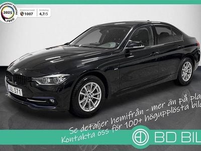 Svart Begagnad 2015 BMW 320 Sport Line Sedan | 159 900 kr (Bra pris)