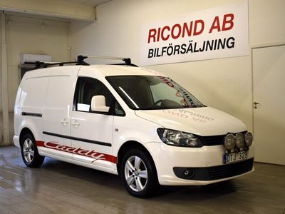 begagnad VW Caddy Maxi 1.6 TDI SKINN VÄRMARE K-REM BYTT 2012, Transportbil