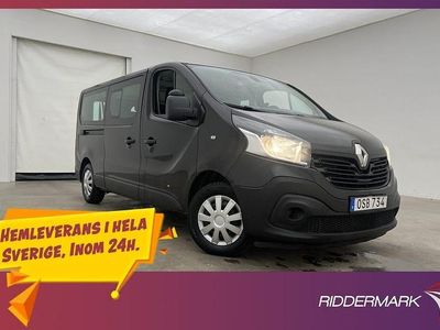 Svart Begagnad 2017 Renault Trafic Minibuss | 169 800 kr (Lite dyr)