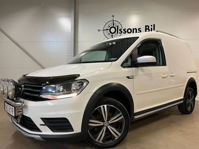 begagnad VW Caddy 2.0 TDI 4Motion Dragkrok D-Värmare 122hk