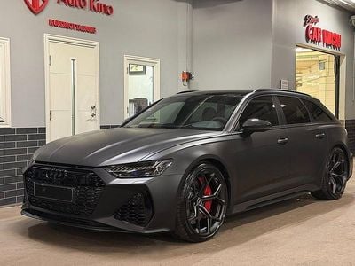 Black metallic to black matte Begagnad 2024 Audi RS6 Performance Kombi | 1 479 000 kr (Dyr)