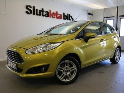 Gul Begagnad 2012 Ford Fiesta Titanium Halvkombi | 69 900 kr (Lite dyr)