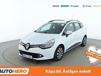 Begagnad Renault Clio GrandTour Zen 90 HK (66 kW) 2016 Vit Kombi