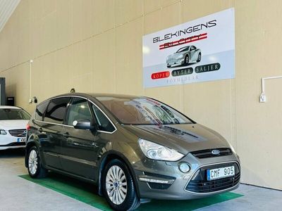 begagnad Ford S-MAX 2.0 TDCi Powershift 7-sits 140hk Dragkrok