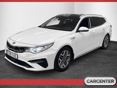Begagnad Kia Optima Advance 205 HK (150 kW) 2019 Vit Kombi