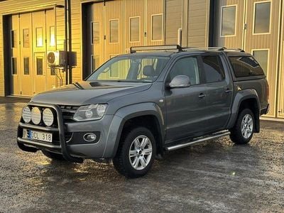 Grå Begagnad 2013 VW Amarok Highline Pickup | 119 900 kr (Lite dyr)