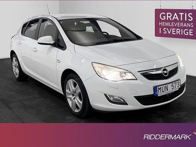 begagnad Opel Astra 1.6 Farthållare Låg Skatt Välserv 0,63l mil 2012, Halvkombi