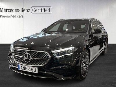 Svart Begagnad 2024 Mercedes E300 Premium Plus | 659 000 kr
