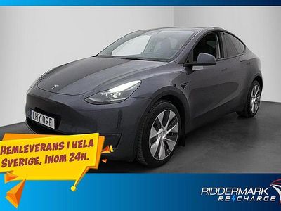 Grå Begagnad 2021 Tesla Model Y Long Range AWD SUV | 338 900 kr (Marknadspris)