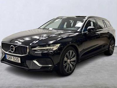 Svart Begagnad 2020 Volvo V60 Inscription Kombi | 349 900 kr (Marknadspris)