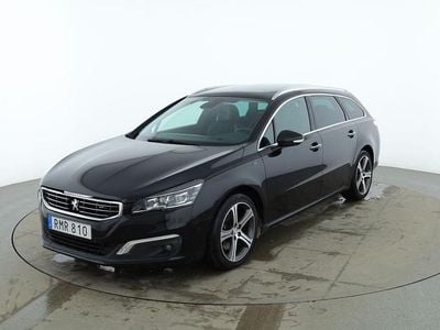 Svart Begagnad 2017 Peugeot 508 GT Kombi | 144 000 kr (Lite dyr)