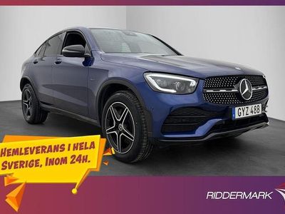 Begagnad Mercedes GLC300e AMG 306 HK (225 kW) 2021 Blå Sedan