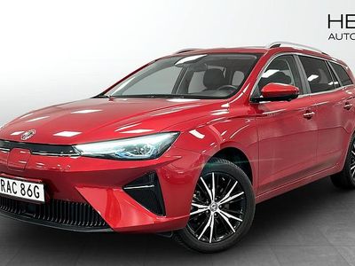 Röd (red) Begagnad 2022 MG MG5 EV Luxury Kombi | 209 900 kr (Dyr)